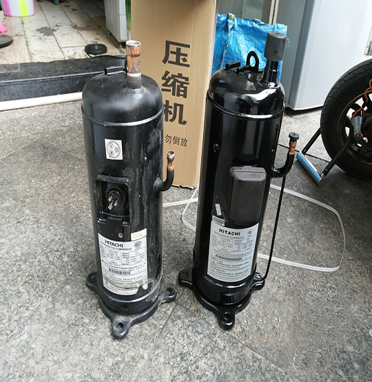 三山中央空调压缩机的更换维修